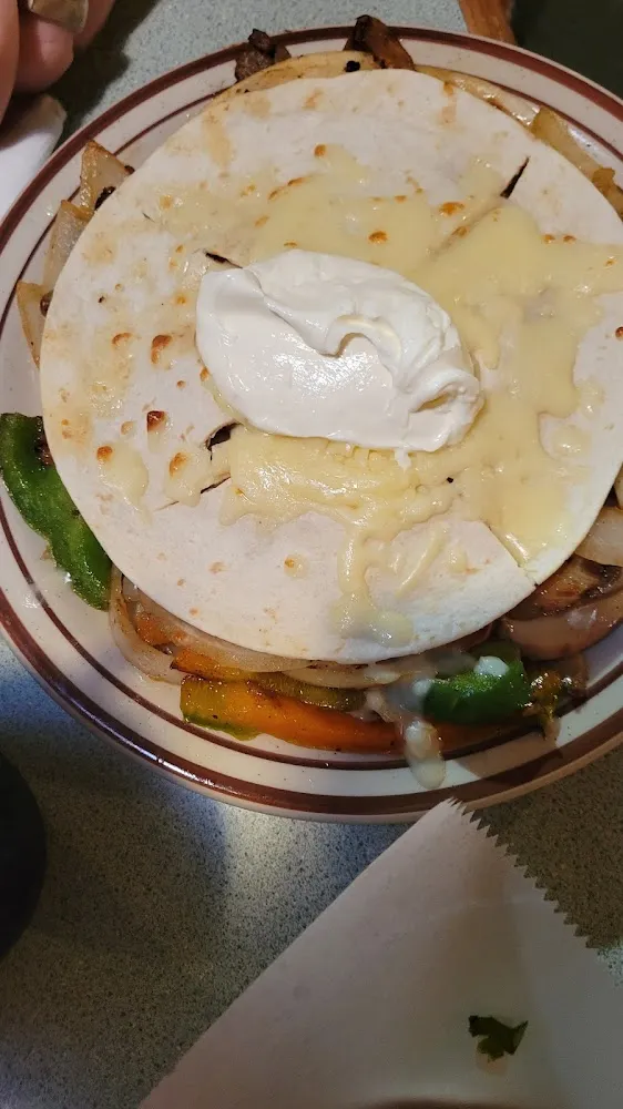 Mushroom Quesadilla